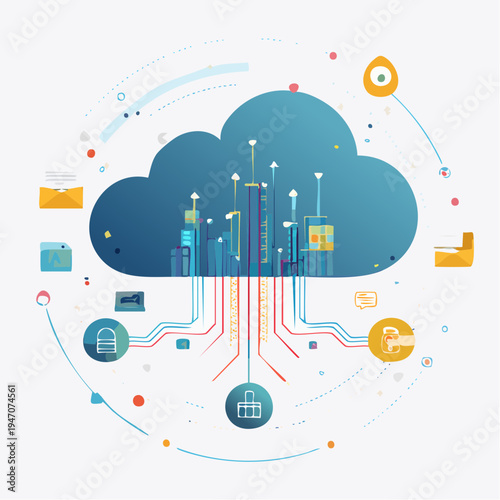 Contemporary Minimalist Living Room Interior Design with Comfortable Sofa and Houseplants for Modern Home Decor