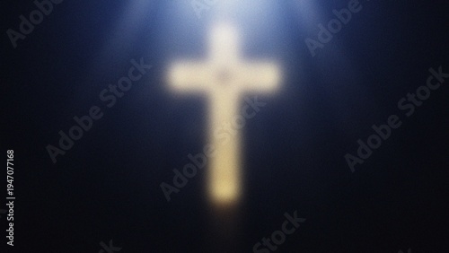 Foto Easter sunday resurrection hope cross symbol of faith