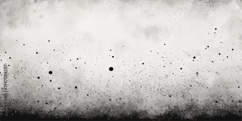 A vintage rough surface displays an abstract grunge wall pattern featuring a dark gray paper texture with subtle smoke clouds and white light