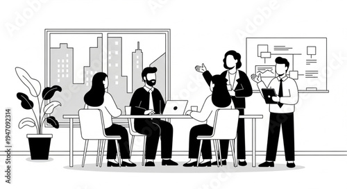 business people in a meeting