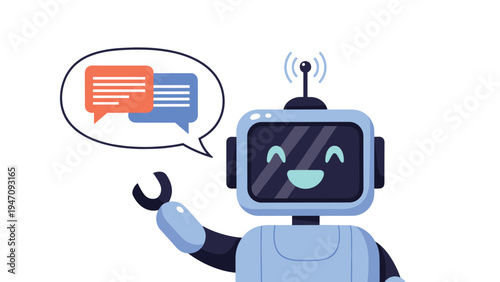 Team of office professionals collaborating on giant task checklist with megaphone and pencil in business workflow scene.