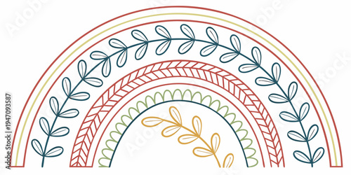 Vibrant abstract art featuring a colorful, symmetrical pattern with a central spiral