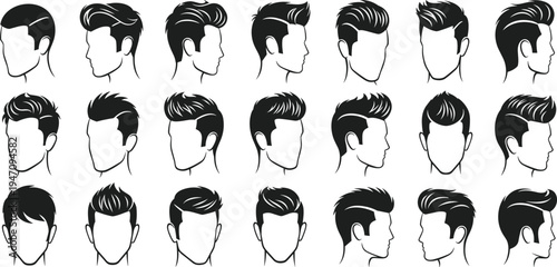 Christmas nativity silhouette with Mary Joseph baby Jesus in manger and three wise men on camels traveling Bethlehem landscape