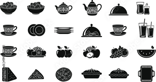 Vector collection of human anatomy line art icons featuring heart lungs stomach liver intestines bones hand and tooth for medical education and healthcare isolated on white background