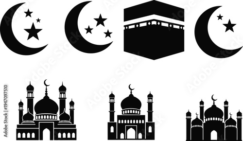 Vector collection of minimalist tulip flower line art illustrations featuring blooming spring blossoms and floral buds for coloring book or wedding decoration isolated on white background