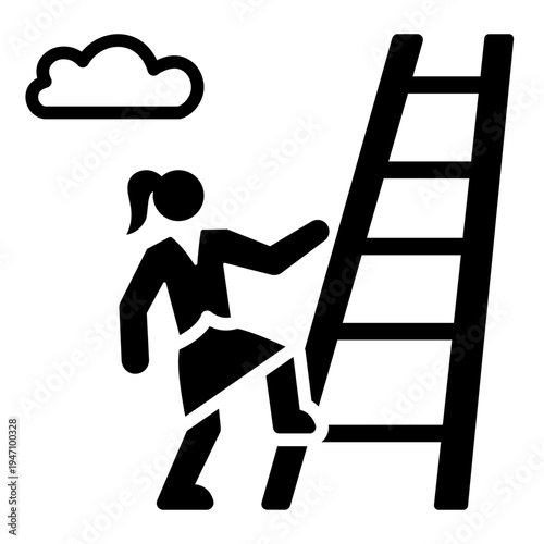 Confidence Ladder Icon