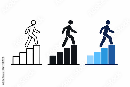 Progressive business growth and success