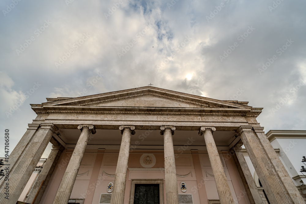 Fototapeta premium Isernia. The Cathedral of St. Peter the Apostle 0226V