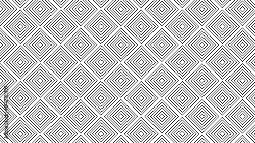 Seamless geometric pattern. Modern pattern with black colored squares. Modern and seamless geometric patterns for design backgrounds. Modern patterns for fabric printing.