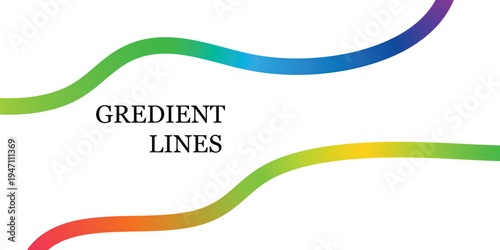 Vibrant interconnected loops with illegible text