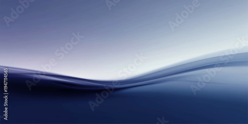 A dynamic blue abstract wave design features smooth flowing lines and light artistic curves to create a modern vector motion backdrop for a business wallpaper or conceptual texture