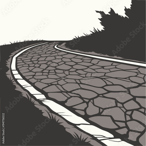 Asphalt Road Texture