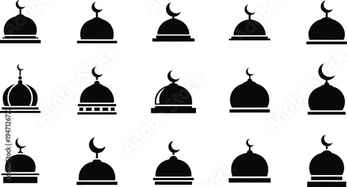 taj mahal vector illustration