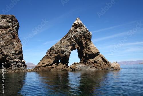 Fotografie Arco La Ventana bahia de los angeles baja california, mexico