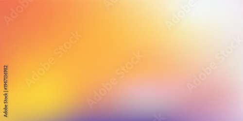 Smooth and blurry colorful gradient mesh background. Modern bright rainbow colors. Easy editable soft colored vector banner template. Premium quality