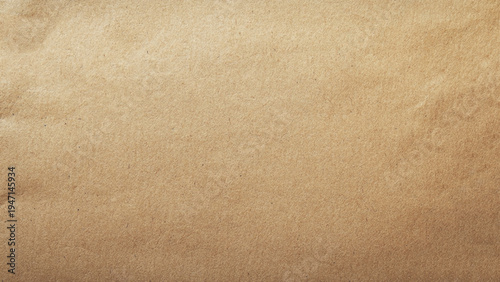 soft brown craft parchment paper. Cardboard sheet texture background, pattern of brown kraft paper with vintage style.