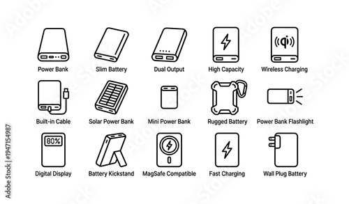 Power bank varieties: portable charging solutions and key features