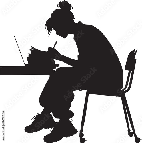 Abstract geometric pattern with vertical and diagonal lines creating a dynamic visual effect