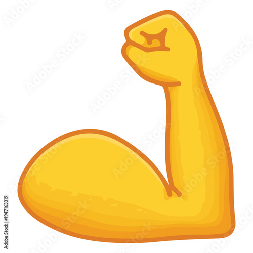 Flexed Biceps Arm Emoji