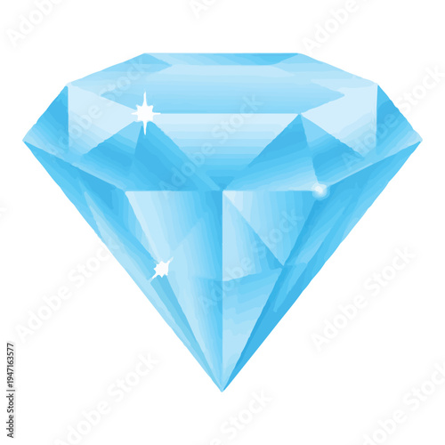 Blue Diamond Gemstone