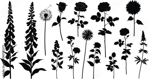 A black and white optical illusion featuring a complex series of geometric patterns and lines Vector