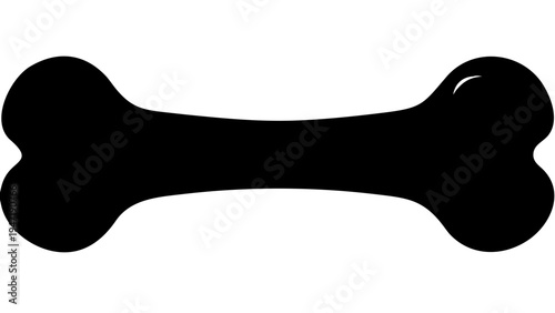 Dog bone vector illustration