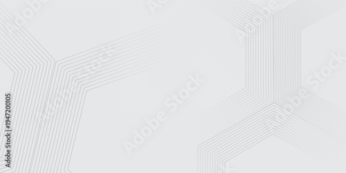 White abstract background with dynamic wavy hexagon texture. Perfect for minimalist wallpapers.