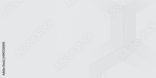 White abstract background with dynamic wavy hexagon texture. Perfect for minimalist wallpapers.