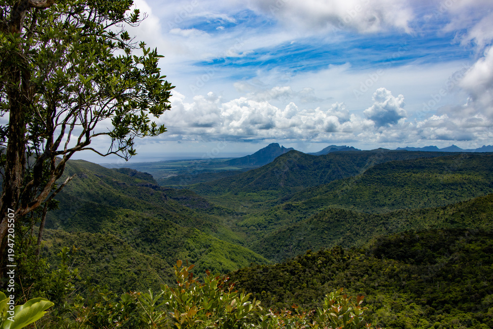 Fototapeta premium Die Natur von Mauritius