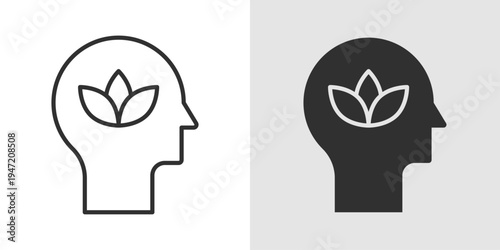 Relaxation Icon representing calmness, stress relief, mental peace, leisure, and wellness through rest and soothing activities.