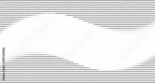 Abstract dot pattern forming a wave-like shape against a white background, creating a minimalist design. isolated on transparent background, Vector, illustration