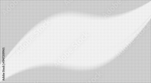 Abstract geometric pattern of dots and lines forming a grid-like structure with a central lighter area isolated on transparent background, Vector, illustration