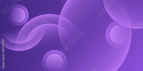 Abstract purple gradient background. Multi color circle background. Dynamic shapes composition. can be used for banner, layout, annual report, web design. Eps10 vector