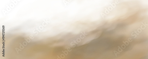 Dust sand smoke cloud particles isolated on transparent white background. Brown sandstorm, explosion, rising dust, and smog effect. PNG elements for design, overlay, and compositing