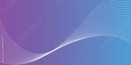 Blue purple abstract background with white transparent waves. Pinkish neutral backdrop for presentation design. Pink base for website, print, base for banners, wallpapers, business cards, brochure.