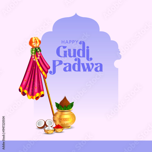 Gudi Padwa Lunar New Year celebration in Maharashtra of India