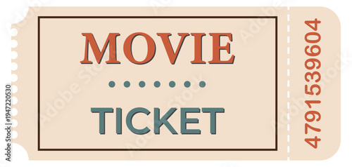 concert ticket for one person