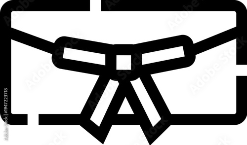 Gift envelope or greeting card adorned with a decorative bow, symbolizing celebration, invitation, or special delivery for holiday seasons and heartfelt messages