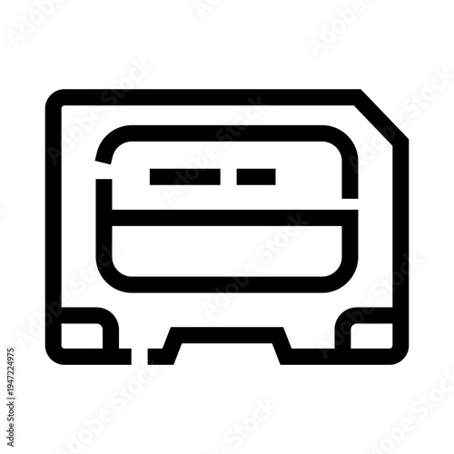 Sim card icon highlighting essential technology for phone connectivity, enabling seamless cellular service, digital data exchange, and telecommunication access in modern devices