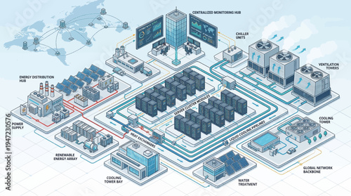Data center infrastructure and operations.