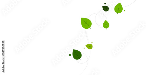 foglie, vento, folata, di vento, primavera, estate, natura, 