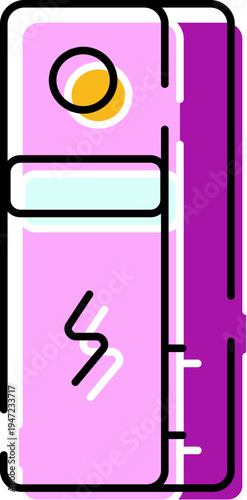 Personal stun gun device providing safety and self defense for individuals, using electronic shock for protection from threats and danger in various situations