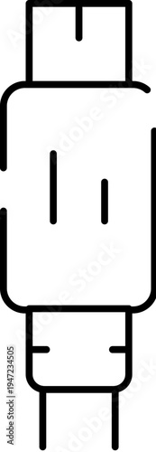 Usb type c connector offering universal, sleek connectivity for modern devices fast charging, high speed data transfer and reliable power and sync for mobile and computing gear