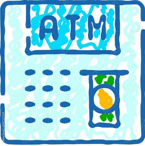 Automated teller machine providing convenient access to banking services and financial transactions, allowing users to withdraw money and manage funds quickly and efficiently