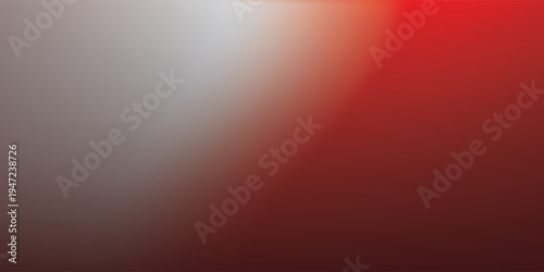 Bright red gradient background. Abstract smooth hot color gradation wallpaper. Vibrant intense blurred backdrop for banner, poster, leaflet, brochure, booklet. Fiery red orange overlay. Vector