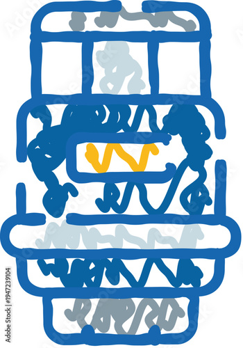 Water filter system with layers of purification, creating fresh and clean drinking water for improved health, hydration, and wellbeing in homes and offices