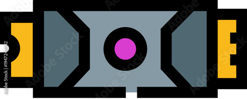 M.2 solid state drive icon highlighting high speed data storage and digital memory as a compact computer hardware component for modern computing innovation and technology