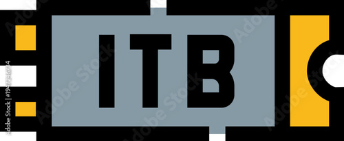 Modern and compact solid state drive icon, representing high speed data storage and computing technology, ideal for digital information and hardware illustrations