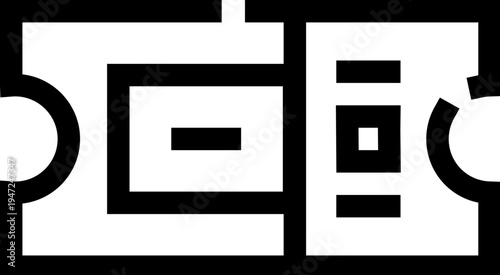 Ticket with perforated edge and printed details symbolizing admission, reserved entry or access for events, concerts, cinema, theater, festivals and online booking or validation