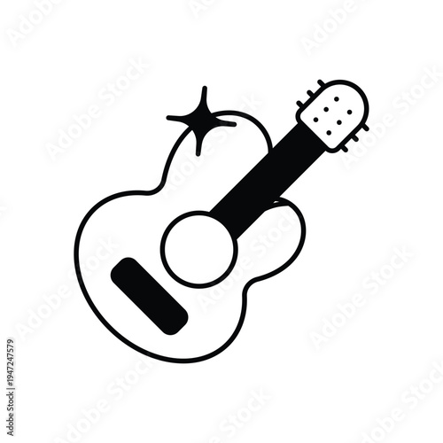 Guitar vector icon